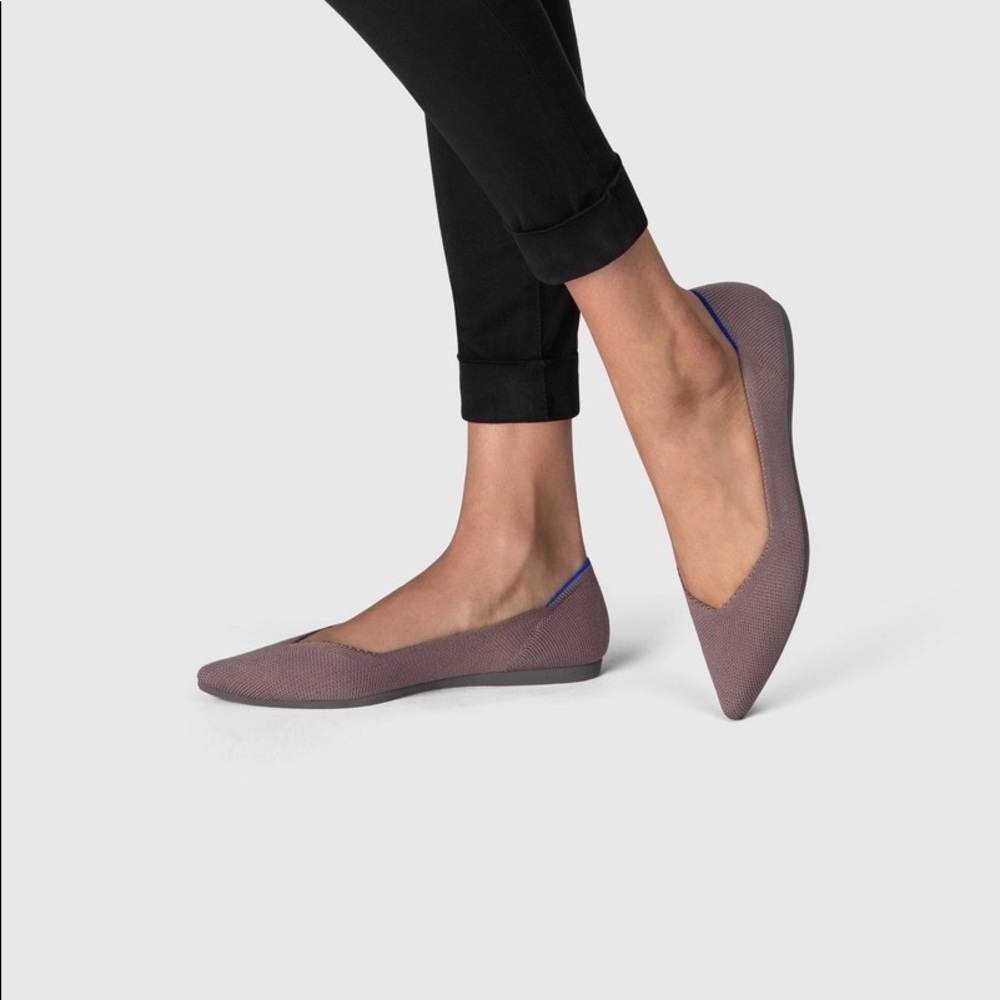 LIMITED EDITION MINK ROTHY’S POINT FLATS